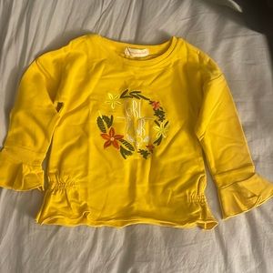 Young girls youth sweater with girl power on it